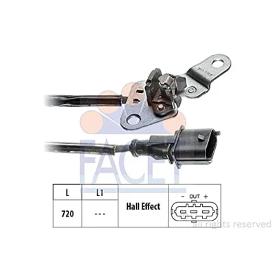 Imagen de FACET 9.0355 Sensores Made in Italy OE Equivalent OPEL: Vectra C Berlina, Astra H Hatchback, Zafira B, FIAT: Stilo Doblo I Cargo