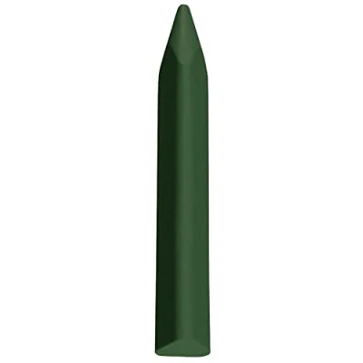 Imagen de Jovi ceras triangulares Triwax, caja 12 color verde oscuro (97312)