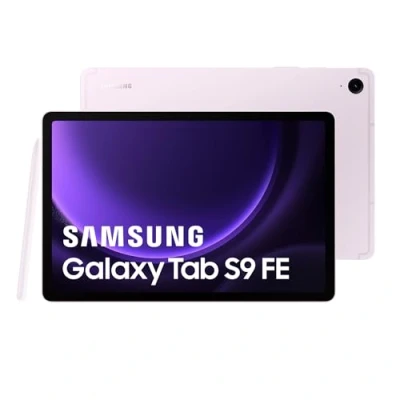 Imagen de Samsung Galaxy Tab S9 FE Tableta, 10,9 Pulgadas, WiFi 256 GB, S Pen Incluido, batería de Larga duración, certificación IP 68, Lavanda, versión FR