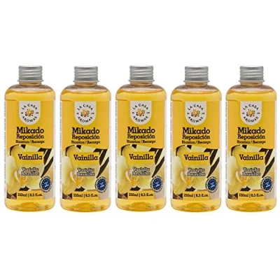 Imagen de La Casa de los Aromas Mikado Reposicion 250 Ml Sin Varillas (Vainilla, 5)