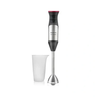 Imagen de Taurus Bapi 1200 Inox, Batidora de Mano, W, Bate y Pica Hielo, Cable Largo 110cm, 20 Velocidades Ajustables, Agarre Ergonómico, Turbo Rotation System, Libre BPA, Incluye Vaso Medidor