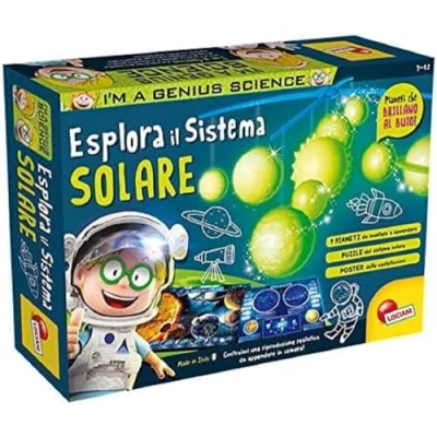 Imagen de Liscianigiochi I&#039;m a Genius Laboratorio Explora el Sistema Solar Juego Científico, Multicolor, 38.8 x 28.5 7.8 cm (84241)