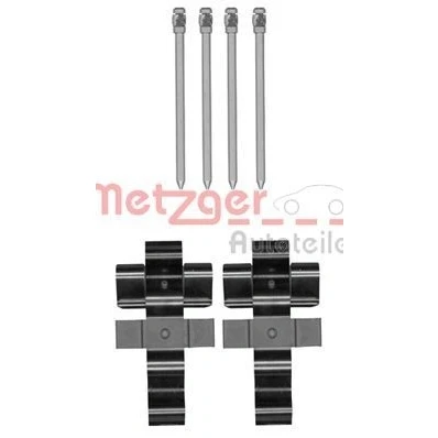 Imagen de METZGER 109 1852 Kit de accesorios, pastillas frenos MINI: Hatchback