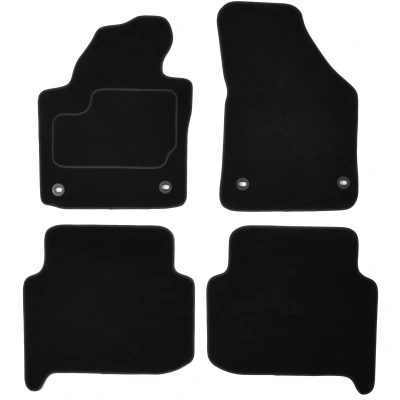 Imagen de MAMMOOTH A041 VW385 PRM 01 Juego de alfombrillas suelo textil delante y detrás 4 negro Adaptado VOLKSWAGEN: Touran I norauto, oscaro, mister auto