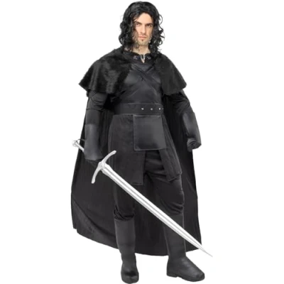 Imagen de Funidelia Disfraz de Jon Nieve Juego Tronos para hombre Snow &amp; adultos y divertidos accesorios Fiestas, Carnaval Halloween Talla L XL