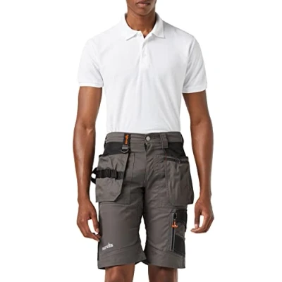 Imagen de Scruffs Trade Short, Pantalones para Hombre, Gris (Slate), 48 ES (38&quot; UK)