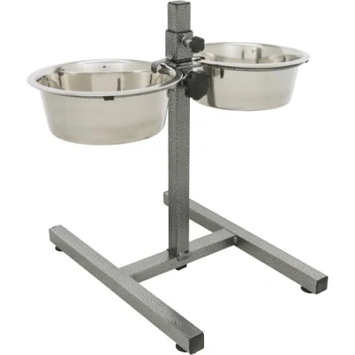 Imagen de Trixie Barra para perros, 2x1.8L (20 cm de diámetro), plateada