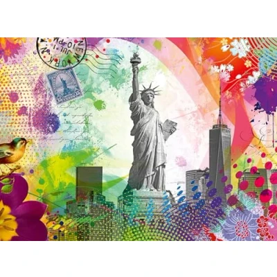 Imagen de Ravensburger Postkarte AUS NEW YORK Otros accesorios, Talla: One Size, Mehrfarbig