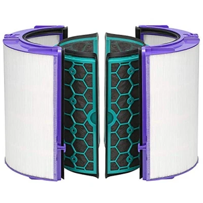 Imagen de Filtro HEPA de vidrio purificador puro y fresco para Dyson DP04 HP04 TP04