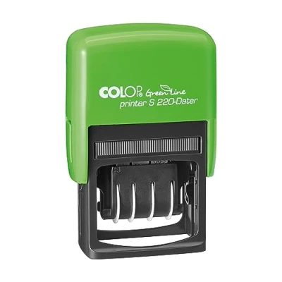 Imagen de Colop 127669 fecha Sello Printer S 220 Green Line, en cifras