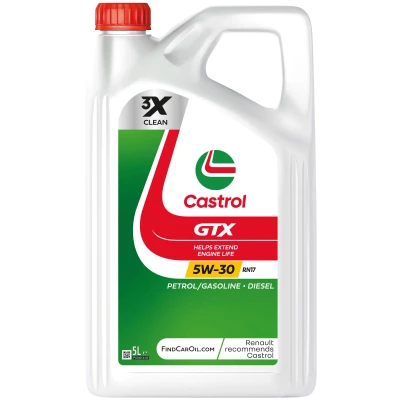 Imagen de Aceite de motor CASTROL 5W30 GTX RN17 5L