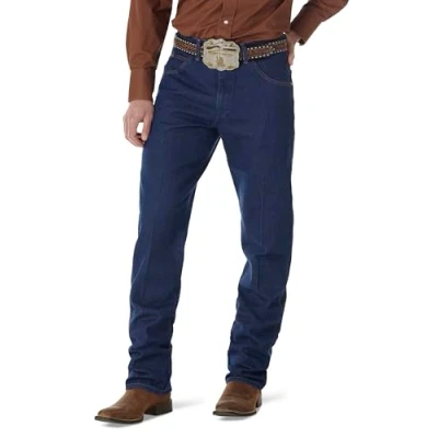 Imagen de Wrangler Men&#039;s Cowboy Cut Relaxed Fit Jean, Prewashed Indigo, 36W x 34L
