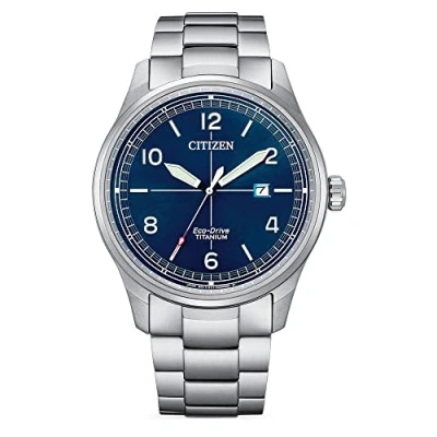 Imagen de Citizen Reloj Analógico para Hombres de Eco Drive con Correa en Titanio BM7570 80L