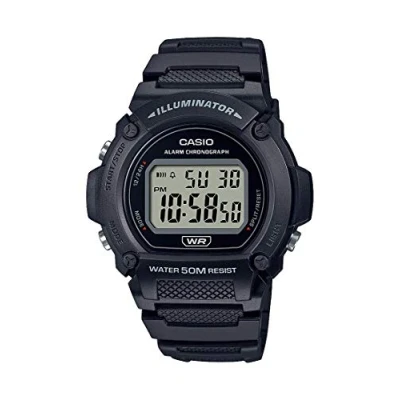 Imagen de Casio Reloj Digital para Mujeres de Cuarzo con Correa en Resina W 219H 1AVCF