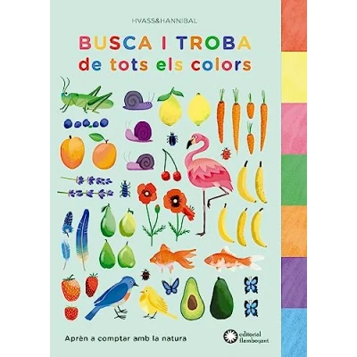 Imagen de Busca i troba de tots els colors: Aprèn a comptar amb la natura (CATALAN)