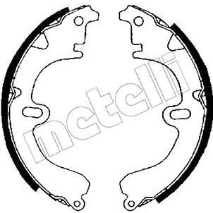Imagen de Kit de zapatas METELLI 53 0417