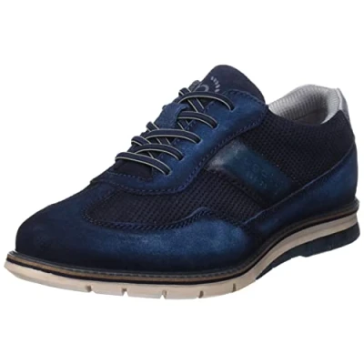 Imagen de bugatti Simone Comfort, Cordones Hombre, Azul Oscuro 1, 43 EU Ancho