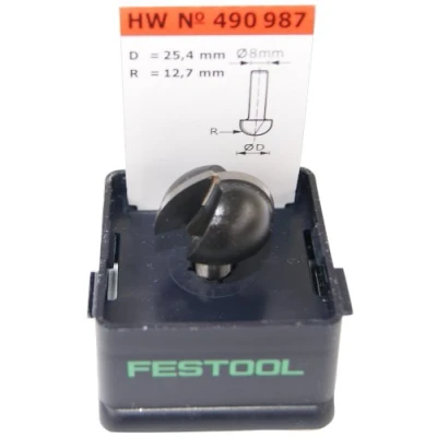 Imagen de Festool fresa de media caña hw s8 r12,7