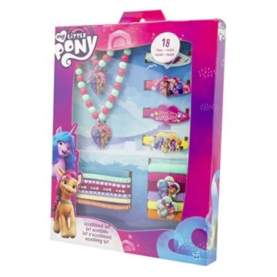 Imagen de Joy Toy Little Pony The Movie 42693 Juego de accesorios (18 piezas, 18,5 x 2,5 23,5 cm), multicolor
