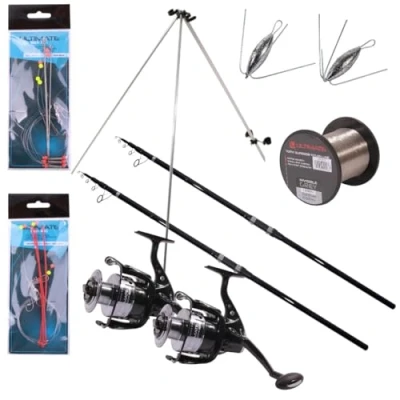 Imagen de Ultimate BeachForce Tele Set 3.90m (100 200g) Kit para pesca de mar