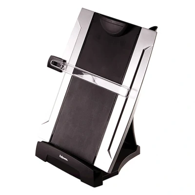 Imagen de Fellowes Office Suites Atril de sobremesa 3 en 1, negro/plata
