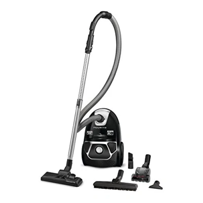 Imagen de Rowenta Compact Power RO3985 Aspiradora (750 W, cilíndrica, Secar, Bolsa para el polvo, 3 L, Filtro higiénico)