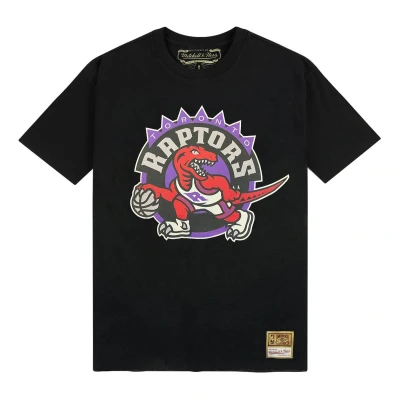 Imagen de Mitchell &amp; Ness NBA TEAM LOGO Toronto Raptors Camiseta estampada, Hombre, Talla: Large, Black