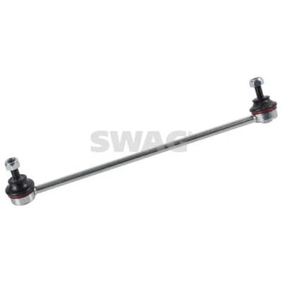 Imagen de SWAG 62 92 7435 Bieleta de suspensión Eje delantero, derecha 330 M10 x 1,5 con tuerca autofijadora Acero PEUGEOT: 207 Hatchback, 208 I Hatchback