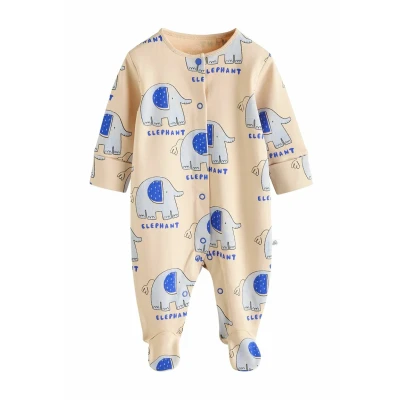 Imagen de Next 4 PACK Animal Pijama de bebé para niños, Talla: 6 9m, Multi