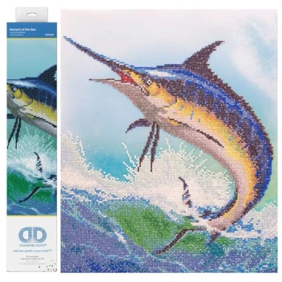 Imagen de DIAMOND DOTZ DD9.028 Monarch of The Sea, Tela, Multicolor, 42 x 47 1 cm