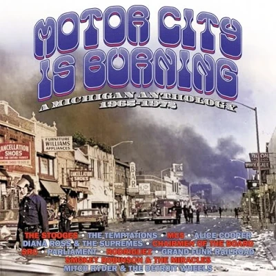 Imagen de MOTOR CITY IS BURNING: A MICHIGAN ANTHOLOGY 1965 1972 3CD CLAMSHELL BOX