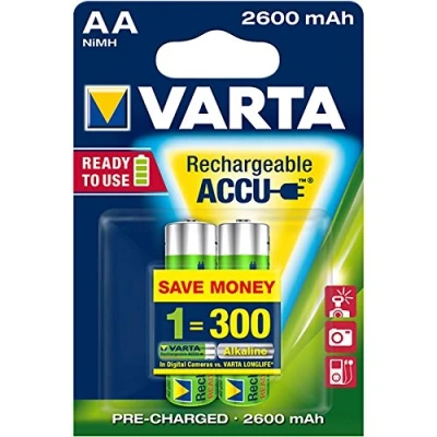 Imagen de Varta Professional 5716, Akku Ni MH Mignon (AA) 1,2V 2600mA