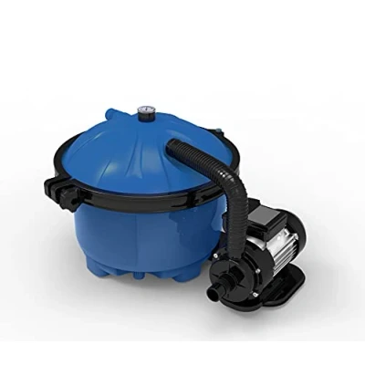 Imagen de Spid&#039;O 2941 Grupo de Filtración para piscina, Combo S2, Kit bomba con filtro Aqualoon (bolas filtrantes), 3,2 m3/h piscina hasta 12 m3