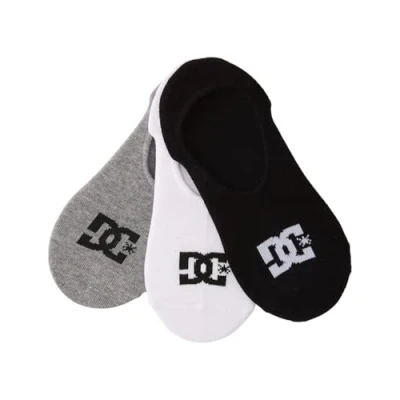 Imagen de DC Shoes 3 PACK Calcetines tobilleros, Hombre, Talla: One Size, Kvj assorted