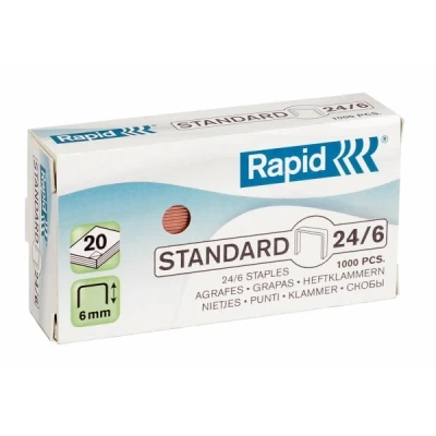 Imagen de Rapid 24855700 Grapas Standard 1000 unidades, 24/6 mm