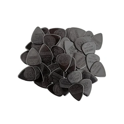 Imagen de Ernie Ball P09132 Púas para guitarra, nailon moldeado por inyección, gruesas, 0,97 mm, bolsa de 50