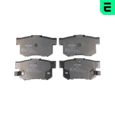Imagen de OPTIMAL BP 09654 Juego de pastillas freno Eje trasero con avisador acústico desgaste HONDA: CIVIC 6 Hatchback, 7 Hatchback