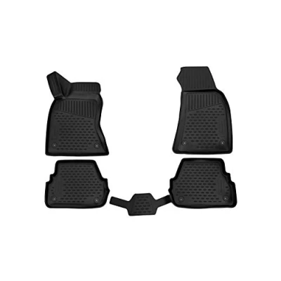 Imagen de Element EXP.ELEMENT3D01963210k Alfombrillas de Goma Antideslizantes para Audi A6, C5 (Tipo 4B), Combi, año: 97 05, Color Negro, Passform