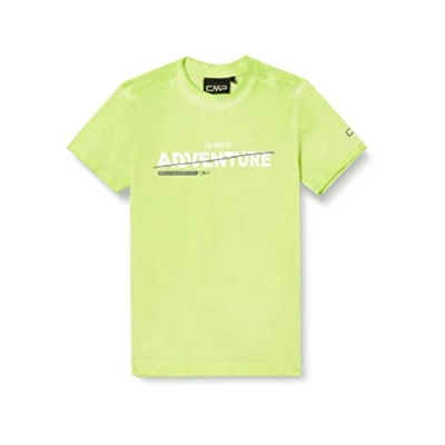 Imagen de CMP Camiseta infantil de punto elástico, Verde lima, 110