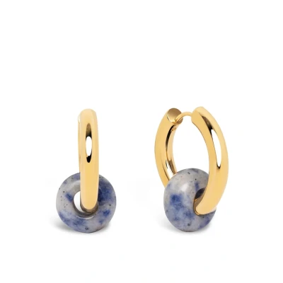 Imagen de Singularu Carmen TRUE Plated Pendientes, Mujer, Talla: One Size, Gold