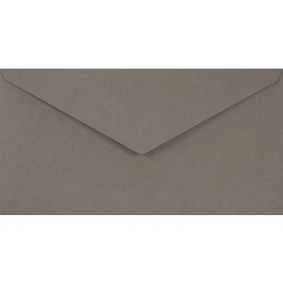 Imagen de Netuno 25x sobres largos grises DIN DL 110x220mm 115g Sirio Color Pietra engomado solapa puntiaguda sin ventana americanos para invitaciones Navidad tarjetas boda facturas cartas dinero bricolaje