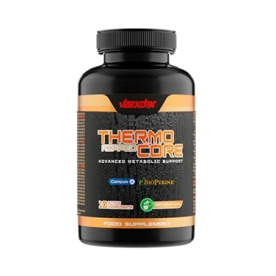 Imagen de Vaexdar Thermo Ripped Core Termogenico Quemagrasa Potente Quemagrasas para Adelgazar Pastillas muy Rapido Quemador de Grasa L Carnitina, Té Verde, Garcinia Cambogia
