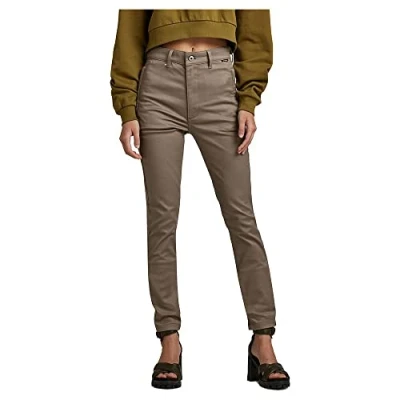 Imagen de G STAR RAW Pantalones Chinos Skinny para Mujer, Marrón (Deep Walnut D22892 C105 B743), 32W / 32L