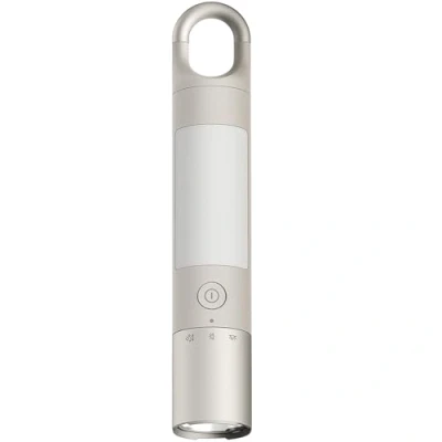 Imagen de HOTO Linterna Duo, USB C recargable, Fuente de Luz Dual, Ambiental Colorida, SOS y Estroboscópica, Colgador Multifuncional, Absorción Magnética, 3200 mAh, 1000 lúmenes
