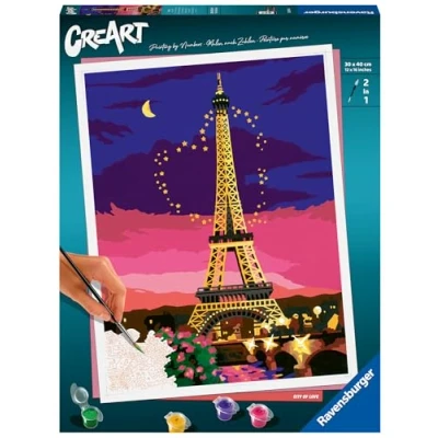Imagen de Ravensburger Pintar por números, Color Blanco (23624)