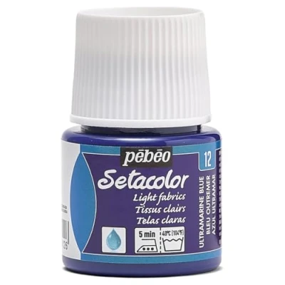 Imagen de Pébéo Delantal, Algodón, Azul ultramarino, 45 ml (Pack of 1),