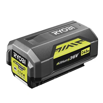 Imagen de RYOBI Batería Litio+ 36V Compatible con Todas las Herramientas de Jardinería Max Power 4,0 Ah Gestión Individual Carga/Descarga Celdas y Energía Regulada BPL3640D2