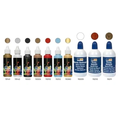 Imagen de Occre Ref. 90517 Pack Pinturas Acrílicas Candelaria 7x30ml + 3x100ml