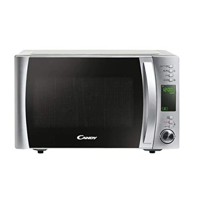 Imagen de Candy X Range CMXG22DS/ST, Microondas con Grill, 22L, 1250W, 5 Niveles, Digital, 40 Programas, Bloqueo, Plato 25,5CM, Grill Rack, Accesorio Vapor, Express Cooking, Temporizador
