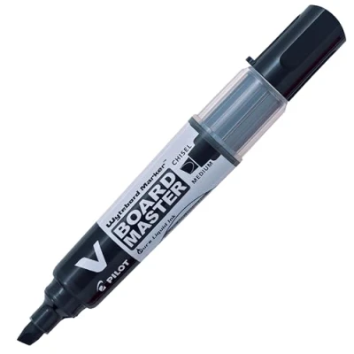 Imagen de Pilot Board Master Paquete de 10 rotuladores para pizarra, negro
